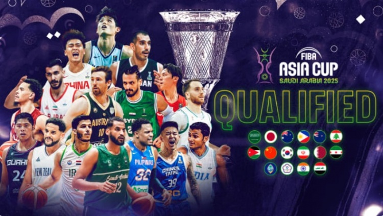 8月在沙特舉辦！FIBA官網(wǎng)：男籃亞洲杯抽簽儀式將在下月8號舉行