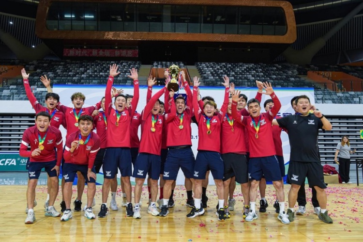 寧夏平羅恒利2-1杭州臨平吳越錢唐，首奪全國五人制錦標賽冠軍